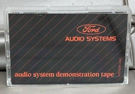 Ford Motor Vehicles Audio System Demonstration Tape cassette CBS Records Loran  - £7.46 GBP