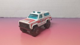 1983 Matchbox Chevy Blazer 4 X 4, Sheriff SP-7, White, Made in Macao - £4.43 GBP