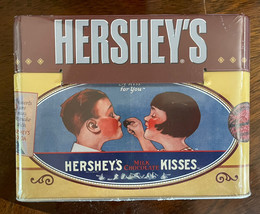 Hershey&#39;s Recipe Tin with 99 Cards Collection + 5 Dividers, Keepsake Sto... - $12.99