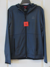 Gerry Full Zip Long Sleeve Lightweight Jacket W/ Hood Blue Men&#39;s Sz M NWT - $399.63 MXN