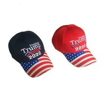 President Trump 2020 Hat Flag on Bill Red or Blue New! - £11.14 GBP