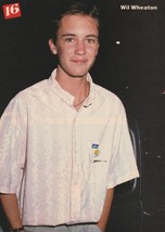 Wil Wheaton Alyssa Milano teen magazine pinup clipping Star Trek dressed... - €5,97 EUR