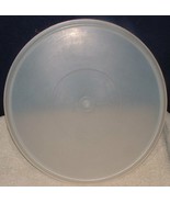 VTG Tupperware 224LID 13&quot; Cover ONLY ~ Sheer Round Millionaire Line 1954 - €6,91 EUR