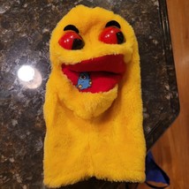 Vintage 1982 PAC-MAN Video Arcade Game Plush Hand Puppet Commonwealth Bally - £37.96 GBP