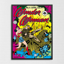 Wonder Woman No. 5 Vintage Poster - £11.82 GBP+