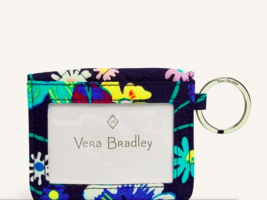 Nwt Vera Bradley Moonlight Garden Campus Double Id Case Orig Packaging - £13.98 GBP
