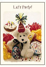 Boyds Bears Happy Birthday Let&#39;s Party Invitations 787001 - $2.74