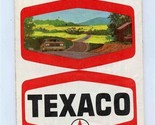Texaco Oil Company Mississippi Road Map Rand McNally 1969 - £9.28 GBP