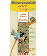 Sera O-Nip Nature Attaching Tablet Fish Food, 24 Tabs, 0.5 Ounces, One S... - £4.48 GBP