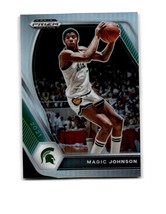 Magic Johnson 2021-22 Panini Prizm Draft Picks #86 silver - £1.55 GBP