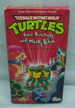 Teenage Mutant Ninja Turtles Super Rocksteady And Mighty Bebop Vhs Video 1990 - £11.10 GBP