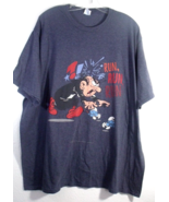 The Smurfs Gargamel RUN RUN RUN Men&#39;s Gray Size 3XL T Shirt - $18.95