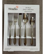 Cambridge Orly Coupe 45-Piece 18/10 Flatware Set by Studio 3B - €66,51 EUR