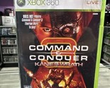 Command &amp; Conquer 3: Kane&#39;s Wrath  (Xbox 360, 2008) Tested! *water damage* - $12.43