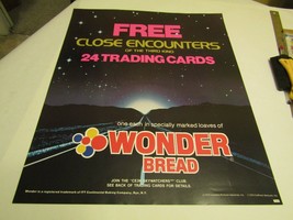 Wonder Bread Close Encounters Poster Display - $50.00