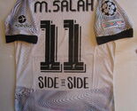 Mohamed Salah Liverpool FC UCL Match Slim Fit White Away Soccer Jersey 2... - $80.00