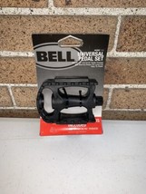 Bell Kicks 350 Universal Bike Pedal Set Fits 1/2&quot;- 9/16&quot; Black - £6.38 GBP