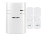 Philips Accessories Wireless Doorbell Kit, Plug-In Reciever, 2 Push Butt... - £33.21 GBP