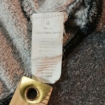 Calvin Klein Jeans Sweatshirt Men's Medium Gray Pullover Sweater Classic CK image 5