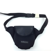 Portable CD Player Fanny Pack Case Neoprene Black Waist Belt Black By Mainstays - $17.80