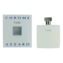 Chrome Pure by Azzaro, 3.4 oz Eau De Toilette Spray for Men - £34.93 GBP