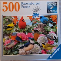 Ravensburger GARDEN BIRDS 500 piece Premium German Puzzle - £7.02 GBP