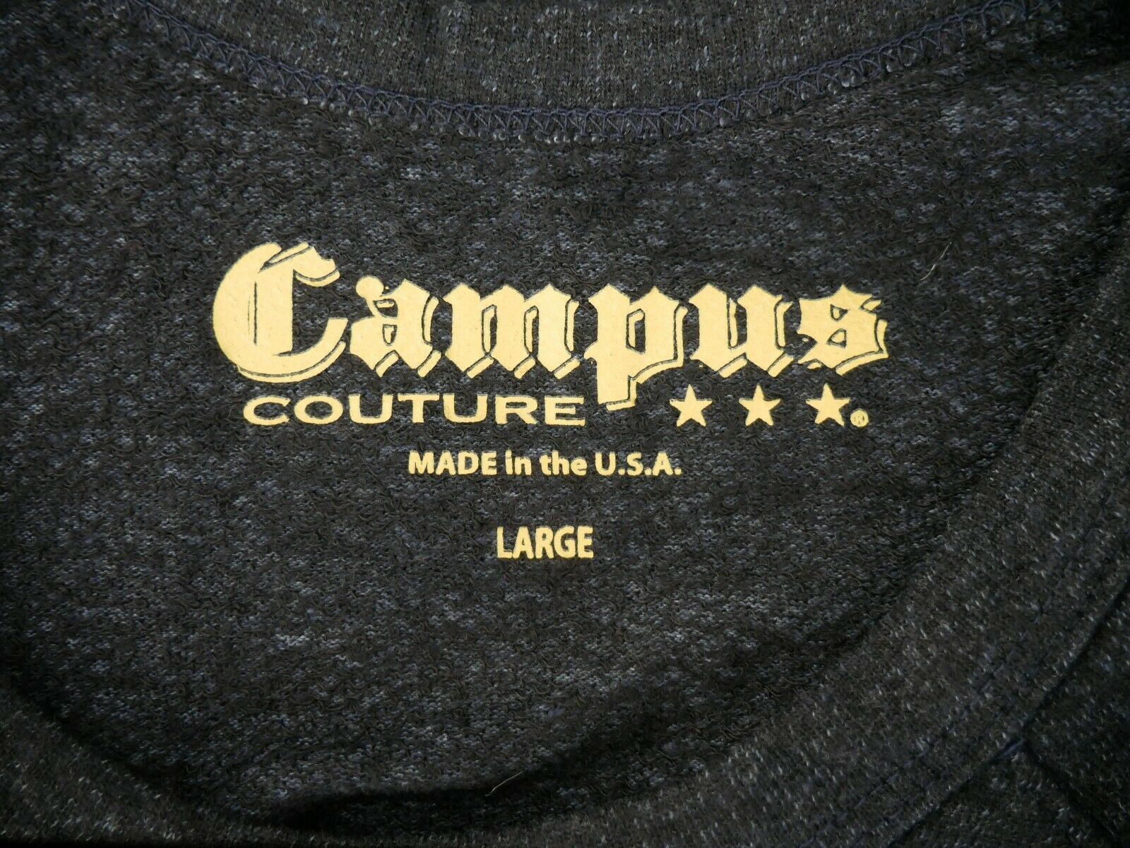 NCAA California Golden Bears Womens Long Sleeve Quad Fleece Shirt Sz L NWT Item image 5