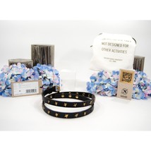 Golden Goose Deluxe Brand Molly Black Leather Star Stud Belt 32 in 80 cm NWT - £209.28 GBP
