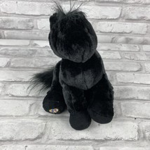 Ganz Webkinz Black Stallion Plush Horse Pony HM145 No Code - £7.60 GBP