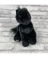 Ganz Webkinz Black Stallion Plush Horse Pony HM145 No Code - £7.55 GBP