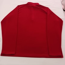 Columbia XM6441 Men's Red 1/4 Zip Fleece Pullover Sweatshirt Size XL image 2