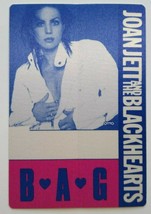 Joan Jett And The Blackhearts Backstage Pass Photo Punk Rock New Wave 1988 Pink  - £16.79 GBP