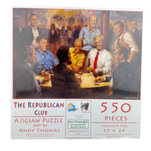 SunsOut THE REPUBLICAN CLUB - 550 Pc. Jigsaw Puzzle by Andy Thomas NEW 1... - $12.86