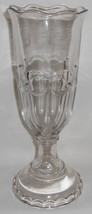 Antique EAPG Footed 10&quot;  CELERY VASE - $39.59