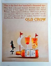 OLD CROW - Andrew Jackson - Greatest Name In Bourbon - 1964 Vintage Prin... - €10,04 EUR