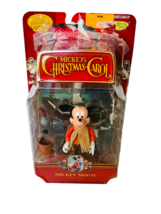 Mickey Mouse Toy Figure Christmas Carol Disney Memory Lane Bob Cratchit ... - £54.08 GBP