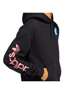 ADIDAS ORIGINALS OG Blue HEART Logo Unisex TREFOIL Black HOODIE Size XL ... - $81.36 CAD