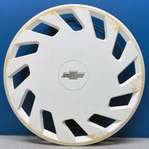 ONE 1987-1988 Chevrolet Spectrum # 3189 13&quot; WHITE Hubcap / Wheel Cover 94439074 - $9.99