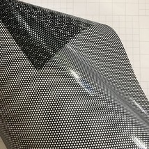 50x500cm black perforated one way vision vinyl automotive window wrap roll thumb200