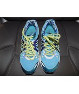 Asics Preleus Gel  Running Athletic Sneakers Blue T480Q Size 9.5 Women&#39;s... - $73.63 CAD