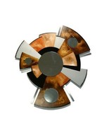 Large Zen Reflections Abstract Mirror Wall Art, Wall Sculpture 30x24 - A... - $2,996.49 MXN