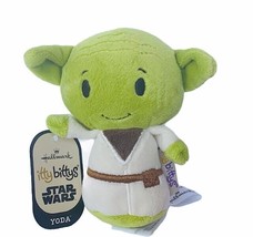 Hallmark Itty Bittys Yoda Star Wars NWT tag plush stuffed animal figure child  - £15.73 GBP