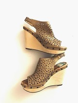 Dr. Scholl&#39;s Original Collection Laser Cut Platform Sling Back Sandal Size 8 NWT - £23.72 GBP