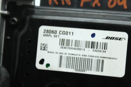 2003-2004 INFINITI FX35 FX45 BOSE AUDIO RADIO FACTORY SPEAKER AMPLIFIER H1785 image 15