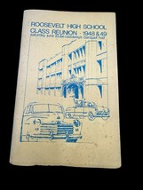 Roosevelt High School Reunion Book Trenton Wynadote Michigan 1948-1949 - $298.23 MXN