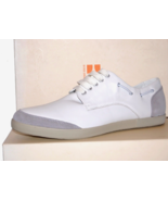 Hugo Boss White Gray Sneakers Athletic Casual Men&#39;s Shoes Size US 12 EU 45 - £132.69 GBP