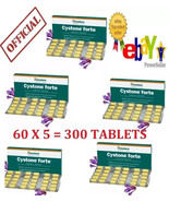 Cystone Forte by Himalaya Kidney Stone Relief 5 Box | 300 Tabs | Exp long - $41.15
