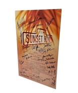 Sunset Boulevard Cast Signed Reprint Blvd Poster - Glenn Close Vintage 1993 - £23.64 GBP