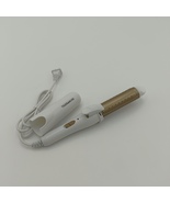 TIGER&amp;ROSE Electric Hair Crimper White and Gold, Professional Styling Tool - $551.00 MXN