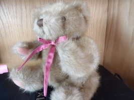 Mary Meyer Teddy Bear Golden Brown Jointed 13&quot; Plush Vintage 1992 - £6.61 GBP